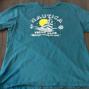 Nautica Yacht Club Men's T-Shirt- Size XL